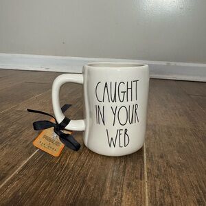 Rae Dunn Cream Mug - Caught in Your Web